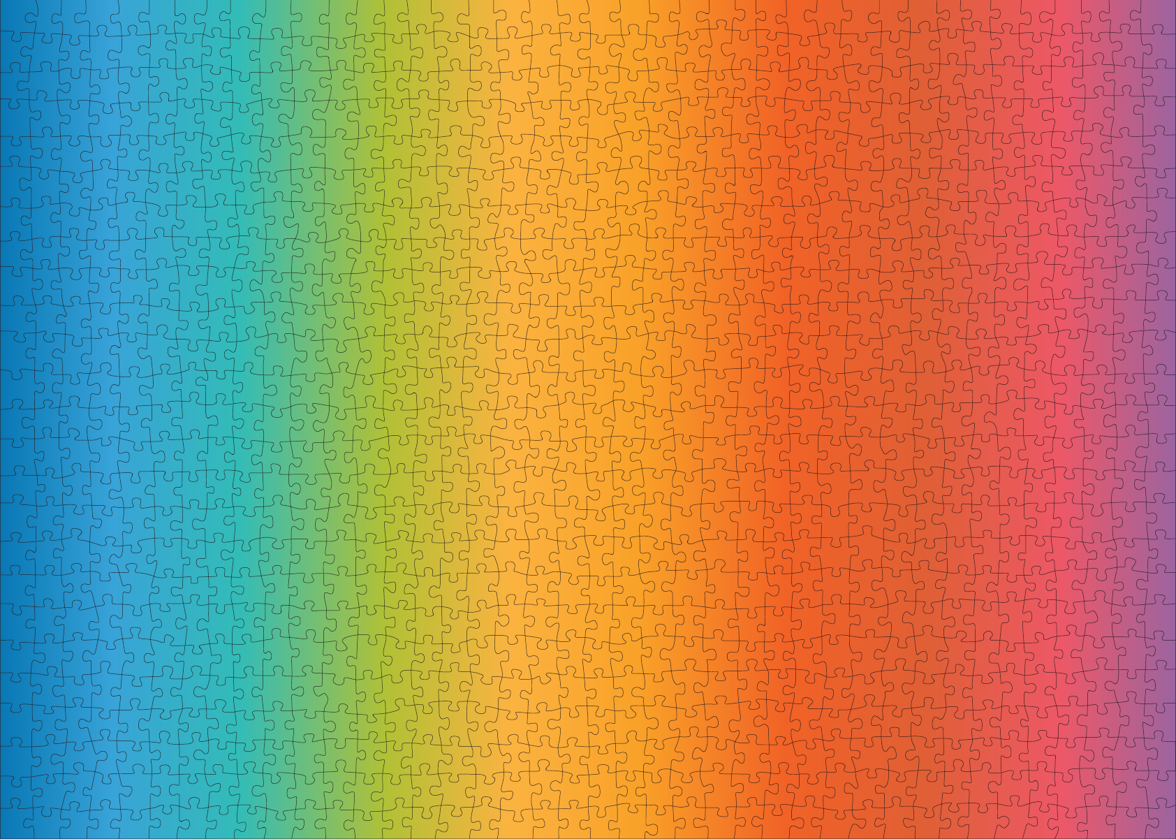 Spectrum Gradient Puzzle (1000 Pieces)